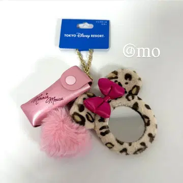 [ 새상품 익명 ] 디즈니 립 케이스 거울 레오파드 품절