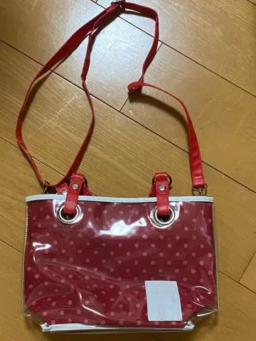 우타프리 오토야 숄더 클리어 코트 백