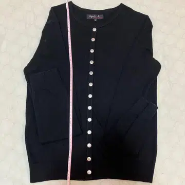 에네스베 코튼 니트 긴팔 가디건