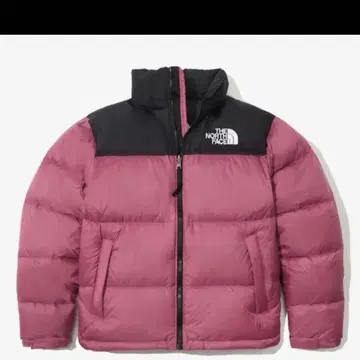 The North Face 눕시 핑크 블랙 다운 자켓 S 사이즈