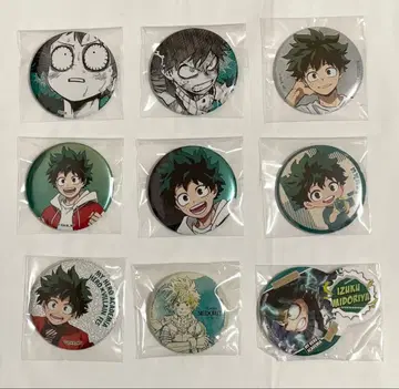 나의 히어로 아카데미아 미도리야 이즈쿠 캔뱃지 묶음 판매