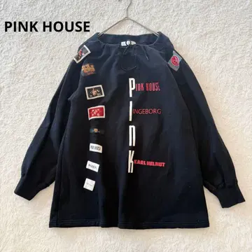 핑크하우스 잉게보그 칼 헬무트 맨투맨 트레이닝복 미사용급 블랙