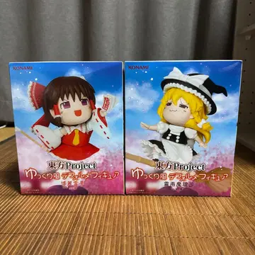 동방Project 피규어 하쿠레이 레이무 키리사메 마리사 2체 세트