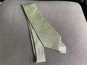 이탈리아제 RAVARS 넥타이 도트 무늬 실크 100% 새상품