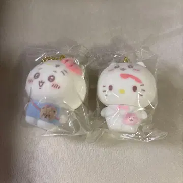 산리오 시크릿 플로키 마스코트 참 헬로키티