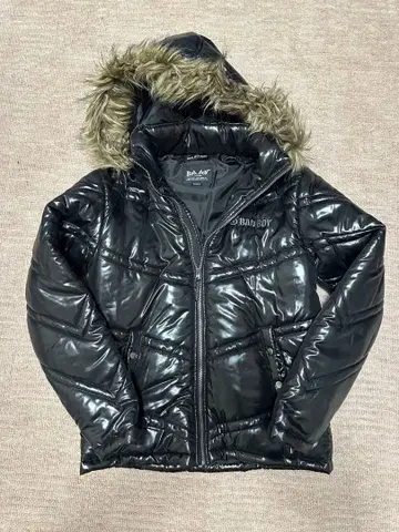 BAD BOY 블랙 다운 자켓 L