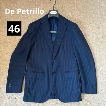 De Petrillo 데 페트릴로 네이비 스트라이프 자켓 46