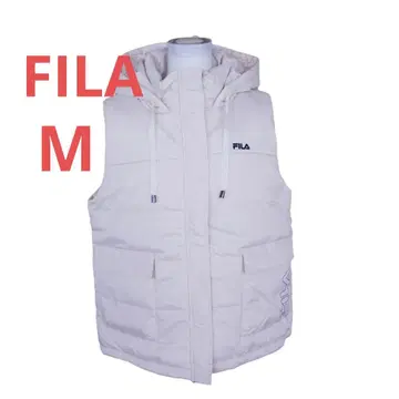택 포함 새상품 하자품 FILA 휠라 여성용 충전솜 베스트 M 사이즈