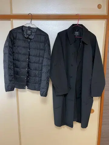 TAION 스텐카라 코트 다운 자켓 세트