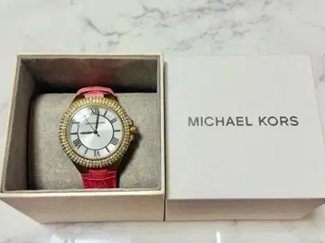 마이클코어스 MK 손목시계 핑크 골드
