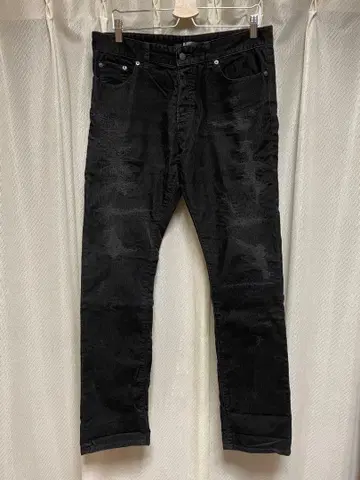 에디르브 데미지 가공 팬츠 블랙 사이즈 34