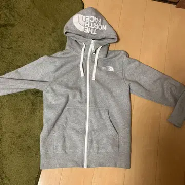 THE NORTH FACE 그레이 후드 부착 후드티