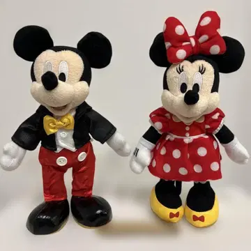 미키&미니 포즈 플러시