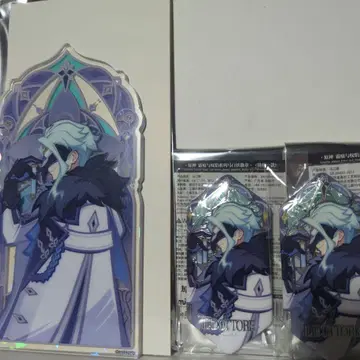 원신 파듀이 집행관 파투스 박사 도토레 아크릴 스탠드 캔뱃지