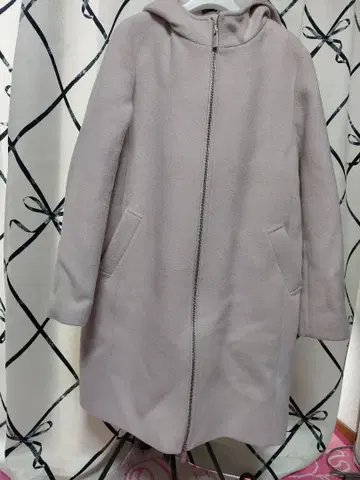 유나이티드 애로우즈 후드 부착 코트