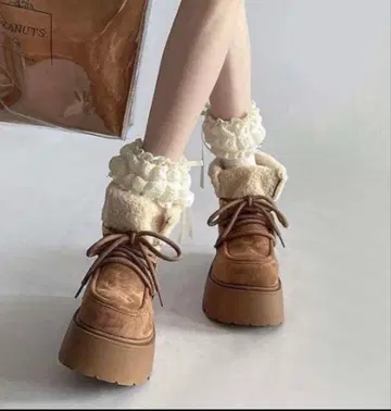 통굽 어그 부츠