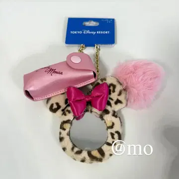 [ 새상품 익명 ] 디즈니 립 케이스 거울 레오파드 품절