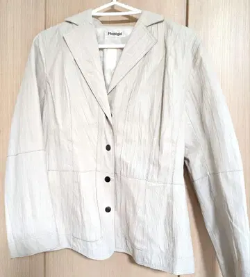 [ Monegal ] 베이지 버튼 자켓