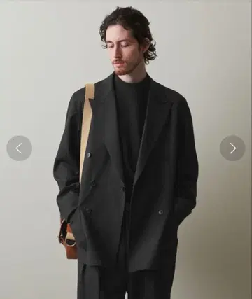 스티븐 알란 크로스 트윌 더블 브레스티드 6B 자켓