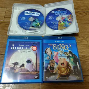 몬스터즈 인크 월리 SING Blu-ray 세트 디즈니