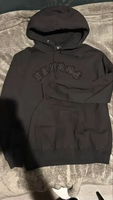 XLARGE 블랙 후드티