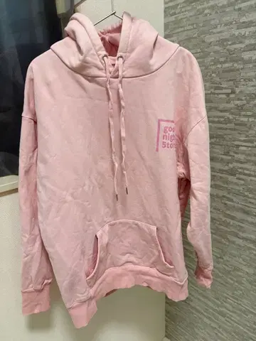goodnight5tore 후드티 후디 풀오버 핑크