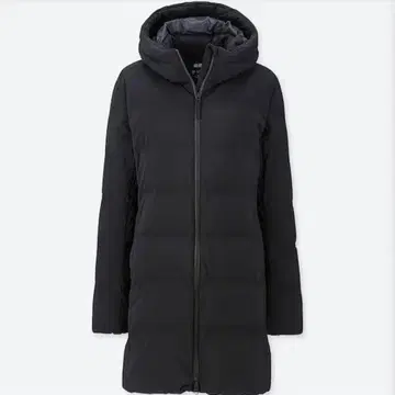 UNIQLO 심리스 다운 숏코트 M 블랙