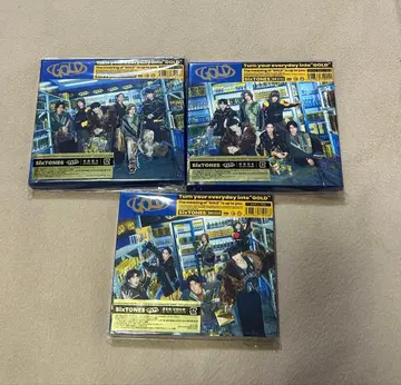 SixTONES GOLD 3 형태 세트