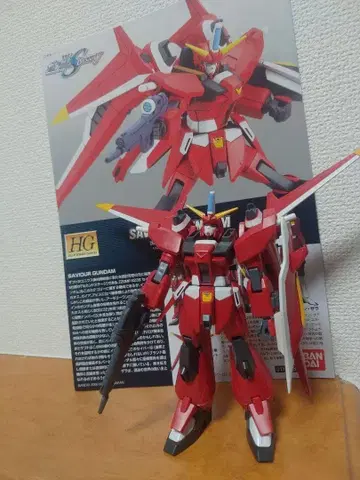 1/144 HG 세이버 건담 설명서 포함 완성품 상품 동시 300엔 할인
