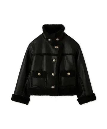 snidel [ WEB 한정판/보아 컬렉션 ] 골드 버튼 바리에 자켓