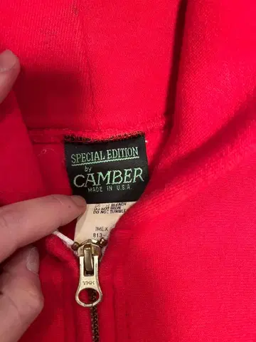 CAMBER made in USA 빨간색