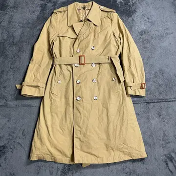 90s 폴란드 제조 트렌치코트 라이너 포함 안감 체크
