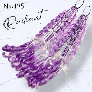 머리끈 익스텐션 No.175 트윈 테일