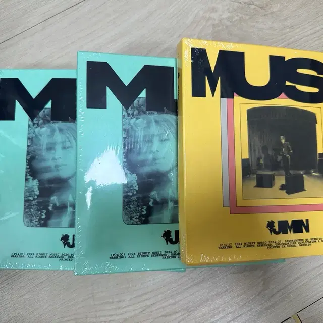 방탄소년단 지민 MUSE 미개봉