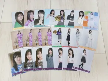 노기자카46 6기생 브로마이드 아타고 코쿄 장미 23장 묶음 판매