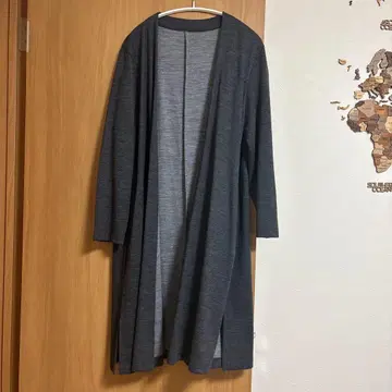 새상품급 23구 그레이 롱 가디건 사이즈 38