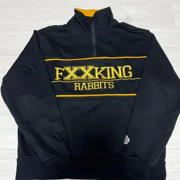 FXXKING RABBITS 하프 지퍼 트레이닝복