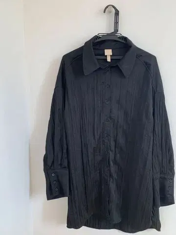 H&M 블랙 블랙 셔츠 긴팔