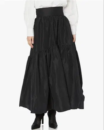 릴리 브라운 레이스업 타프타 스커트 LILY BROWN