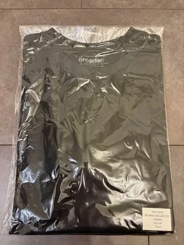 BROADER BRD 베이직 롱 슬리브 티