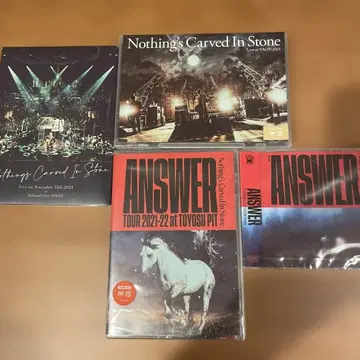 Nothing's Carved In Stone DVD CD 세트
