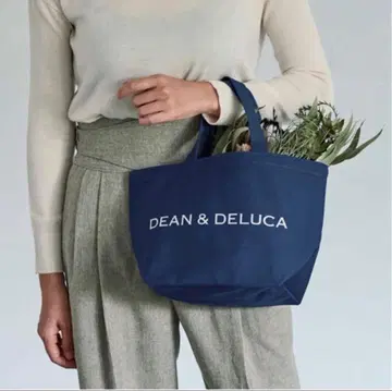 DEAN & DELUCA 라피스 블루 S 사이즈 차리티 토트백
