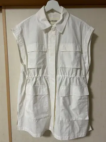 Ray BEAMS 4 포켓 밀리터리 베스트