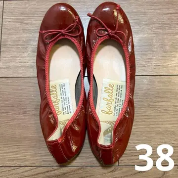 파르팔레 개더 발레 에나멜 발레 슈즈 플랫슈즈 38