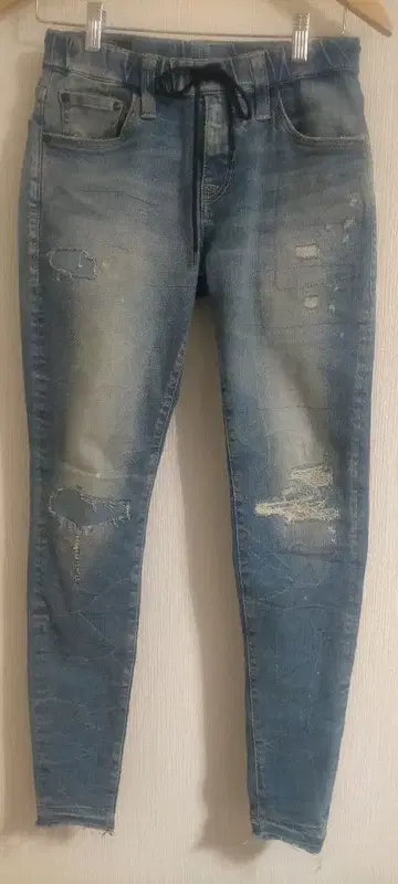 새상품급 SURT 서트 빅존 하이파워 스트레치 리페어 가공 데님