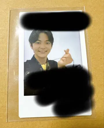 사이토 준 친필 사인 폴라로이드