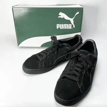 PUMA SUEDE 로우컷 스니커즈 스웨이드 블랙 28cm