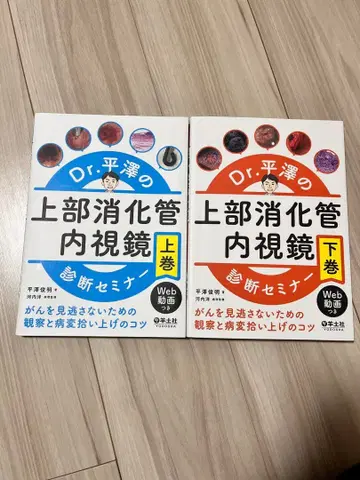 Dr. 히라사와 상부 소화관 내시경 진단 세미나 상권 하권 세트