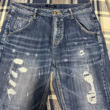 B.T. BLUE 데님 데미지 가공