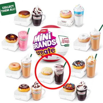 미니 브랜드 크리스피 크림 도넛 mini brands create